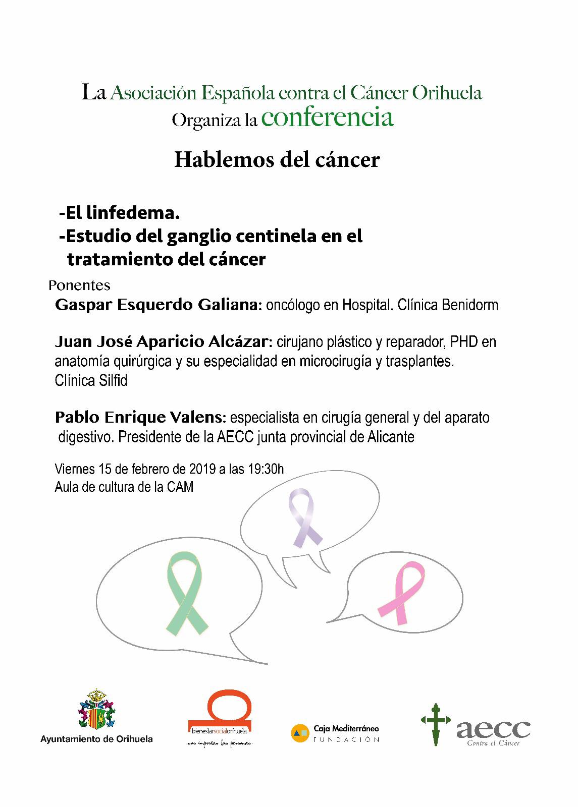 La AECC de Orihuela organiza la conferencia "Hablemos del cáncer" 7