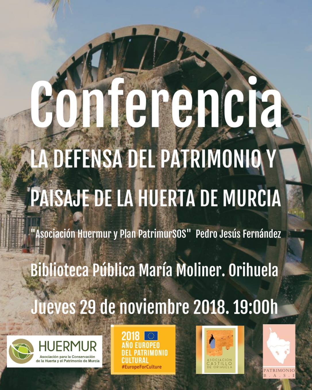 La defensa del patrimonio y paisaje de la Huerta de Murcia llega a Orihuela 7