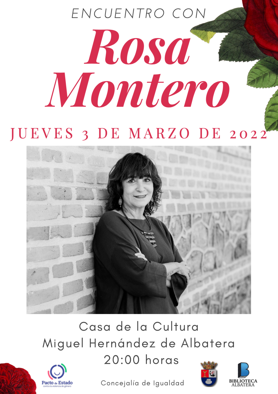 Encuentro con la autora Rosa Huertas - Ayuntamiento de Madridejos