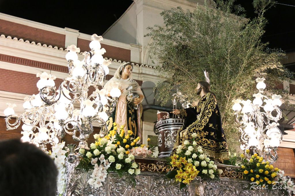 Agua del Jordán y del Pozo de Jacob en el paso de 