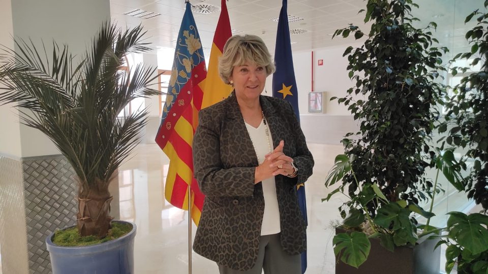 Antonia Moreno, delegada del Consell en la provincia de Alicante