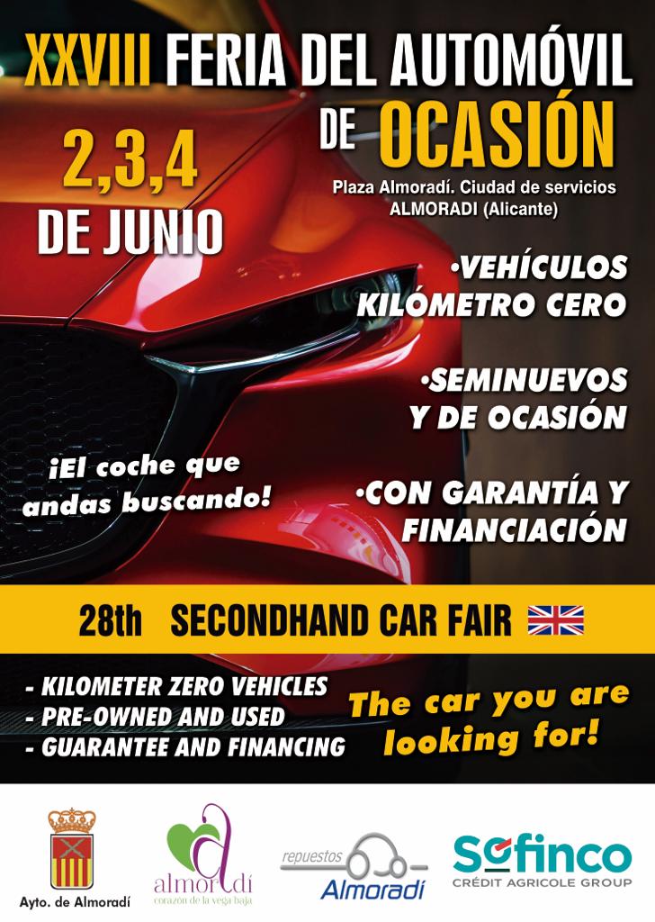 Cartel Feria del Automóvil de Ocasión