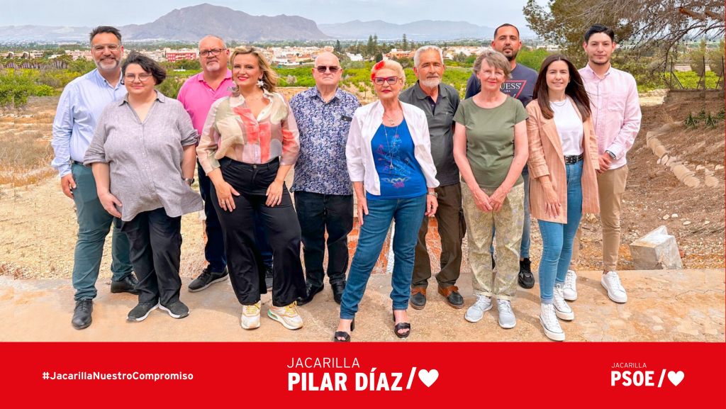 Equipo de Pilar Díaz (PSOE Jacarilla)