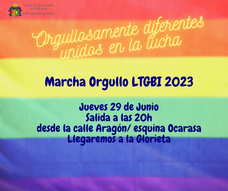 Marcha del Orgullo en Orihuela