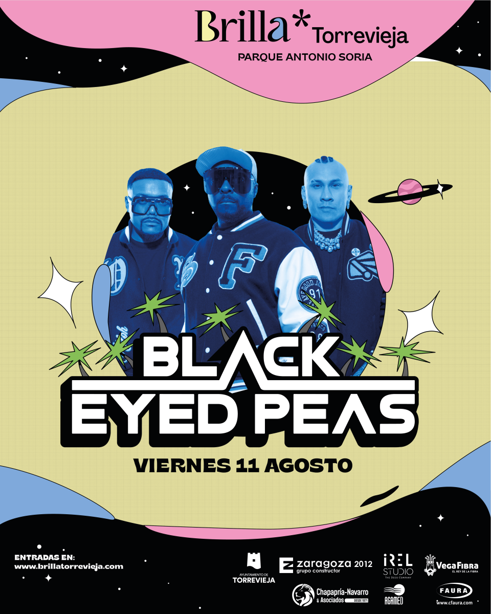 BLACK EYED PEAS BRILLA TORREVIEJA