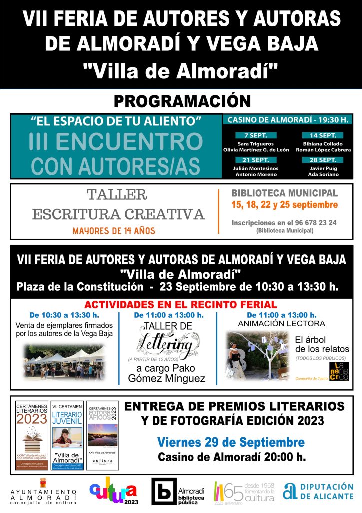 VII Feria de autores y autoras “Villa de Almoradí”
