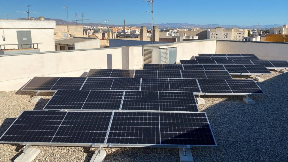 instalación de energía solar fotovoltaica
