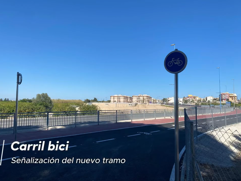 vía ciclista