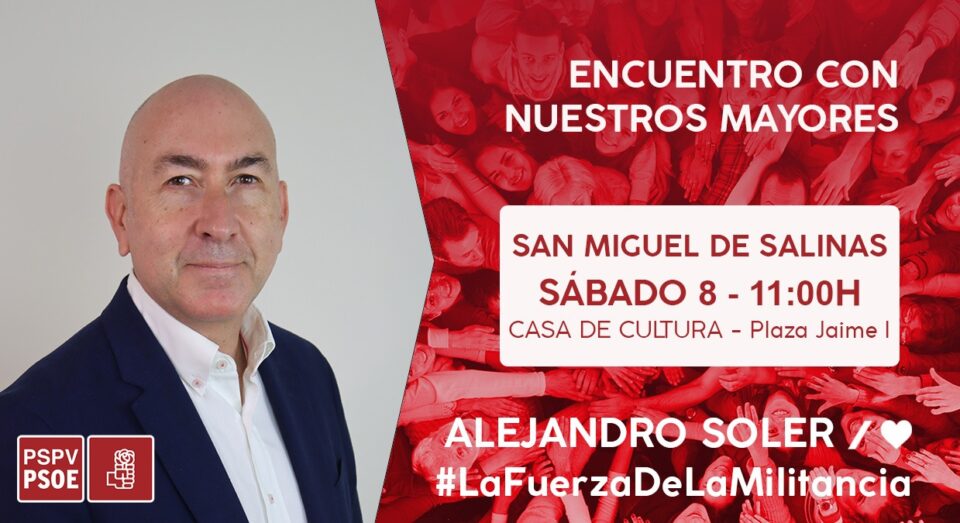 Alejandro Soler explica su proyecto como candidato a secretario general PSPV-PSOE en la provincia en San Miguel de Salinas 6