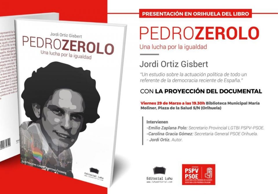 Orihuela acoge la presentación del libro “Pedro Zerolo. Una lucha por la igualdad” 6