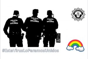 La Policía Local de Dolores ameniza el confinamiento de los niños con dibujos para colorear 8