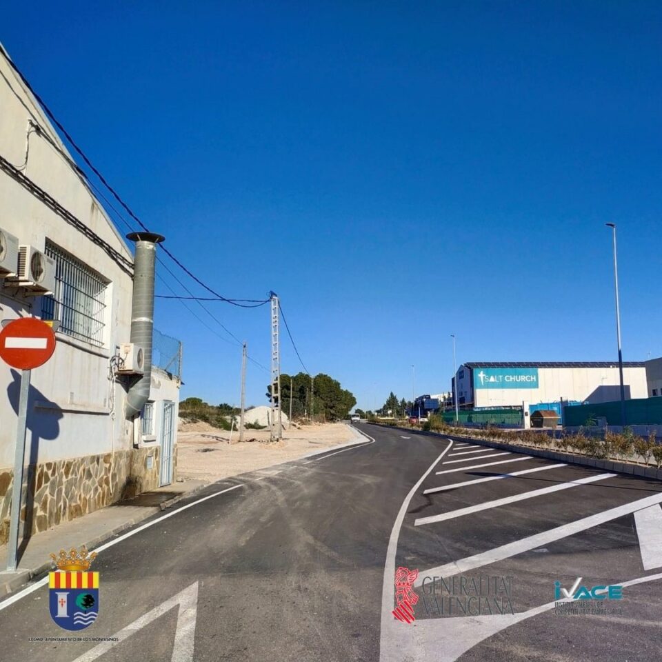 Finalizan las obras de modernización del Polígono Industrial "Levante II" en Los Montesinos 6